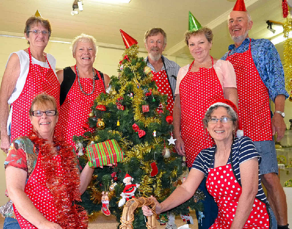 POTTERING FOR GIFTS: The Warwick Potters will open their doors for Christmas shoppers tomorrow, with a myriad of unique gifts on offer. POTTERING FOR GIFTS: The Warwick Potters will open their doors for Christmas shoppers tomorrow, with a myriad of unique gifts on offer.